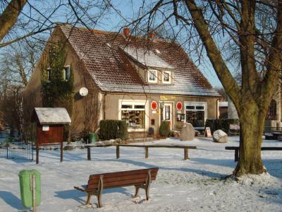 Unser Landmarkt im Winter 2007.