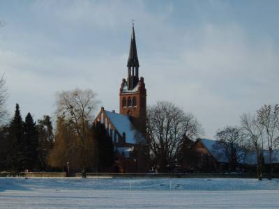 Kirche im Winter 2007.