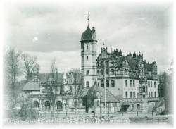 Schloss Basedow um 1964